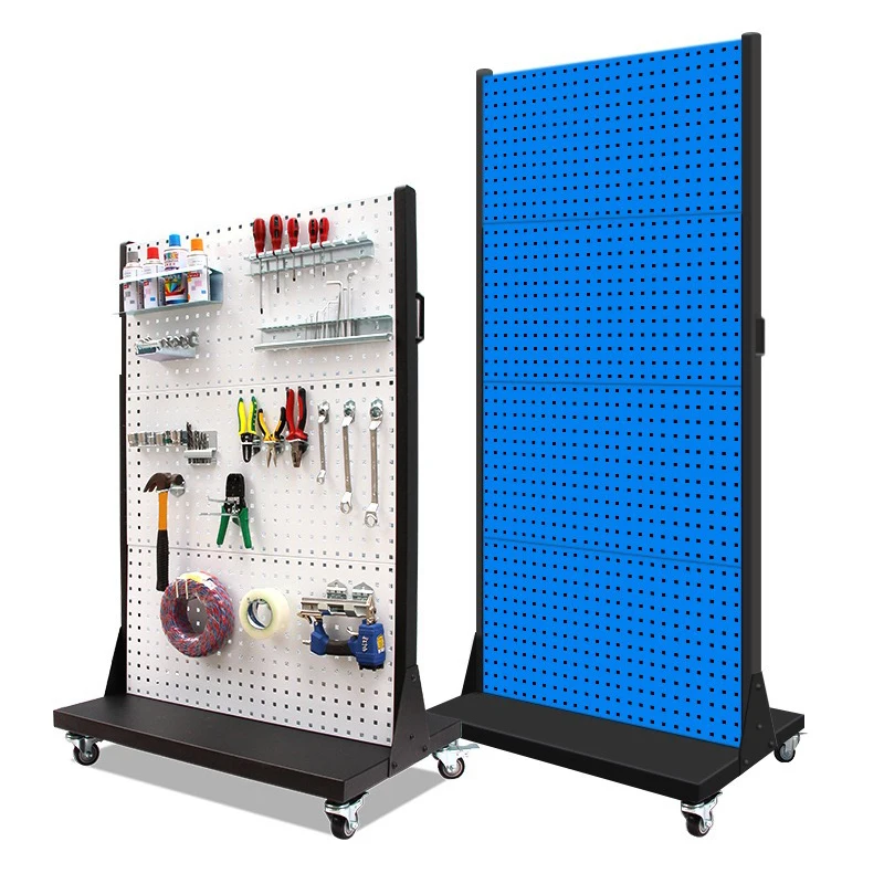 Hardware Retail Electrical Store Distributor Pegboard accessories Metal Stand Shelf Power Tools Display Rack