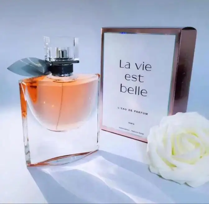 La Vie Est Belle 75ML 2.5FL.OZ Women Perfume Fragrance Long lasting Smell Eau De Parfum Lady Spray Liquid Intense High quality
