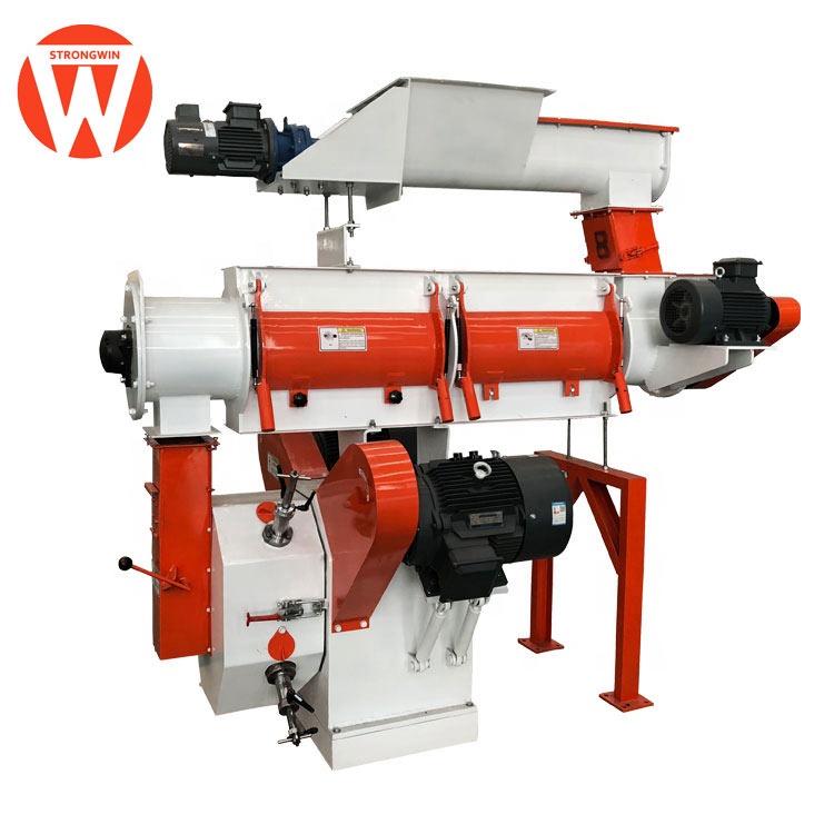 CE approved 1 ton per hour animal feed processing plant pellet maker machine for sale