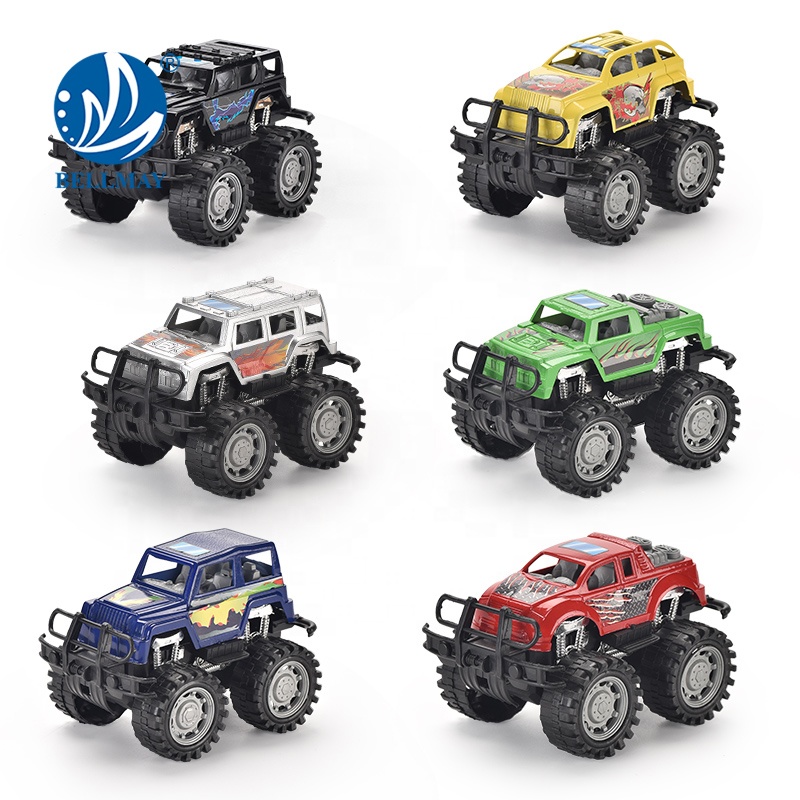 Игрушка Bemay 2020, оптовая продажа, фрикционные игрушечные автомобили, живопись, внедорожник, инерционный джип, игрушечный автомобиль с 6 смешанными стилями