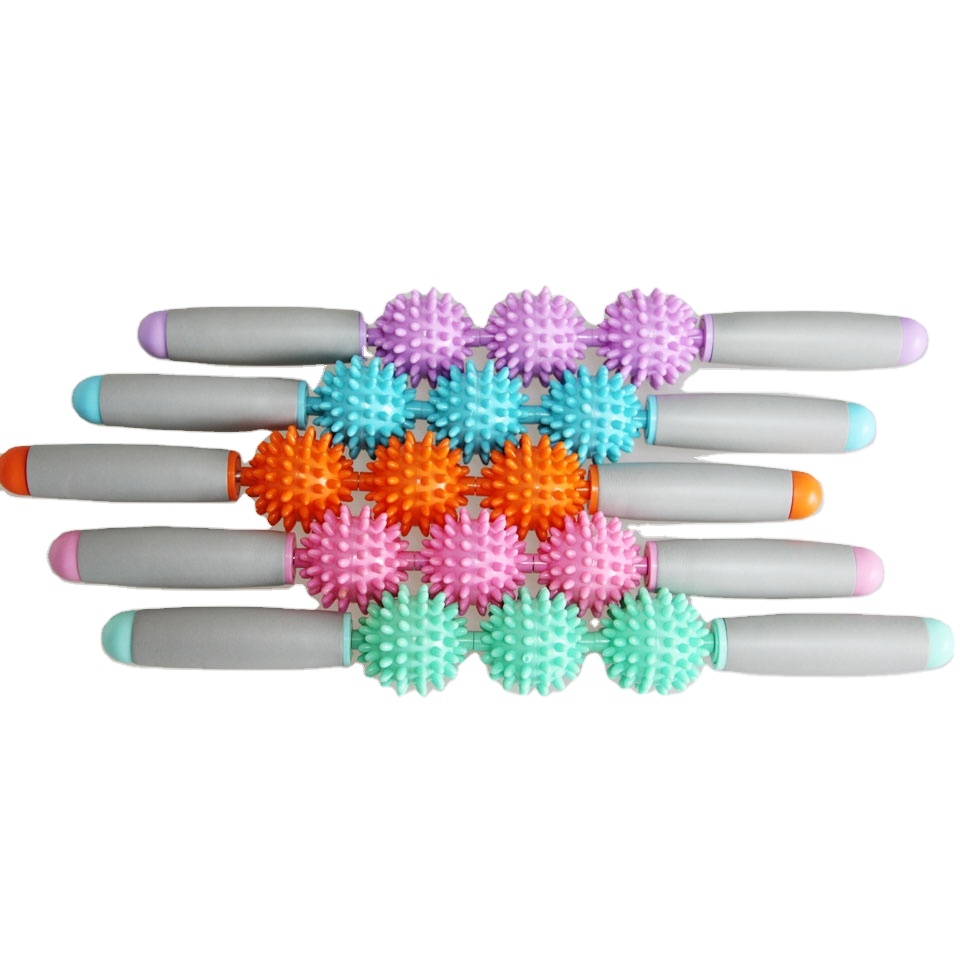 Gym Yoga Sport Muscle Fitness Body Building Massage Roller Stick