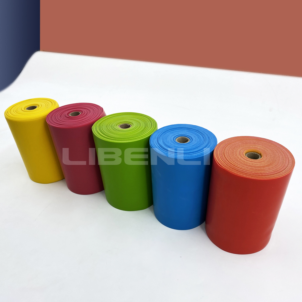 Natural Latex 1.5m Theraband /Color resistance bands/flat resistance bands