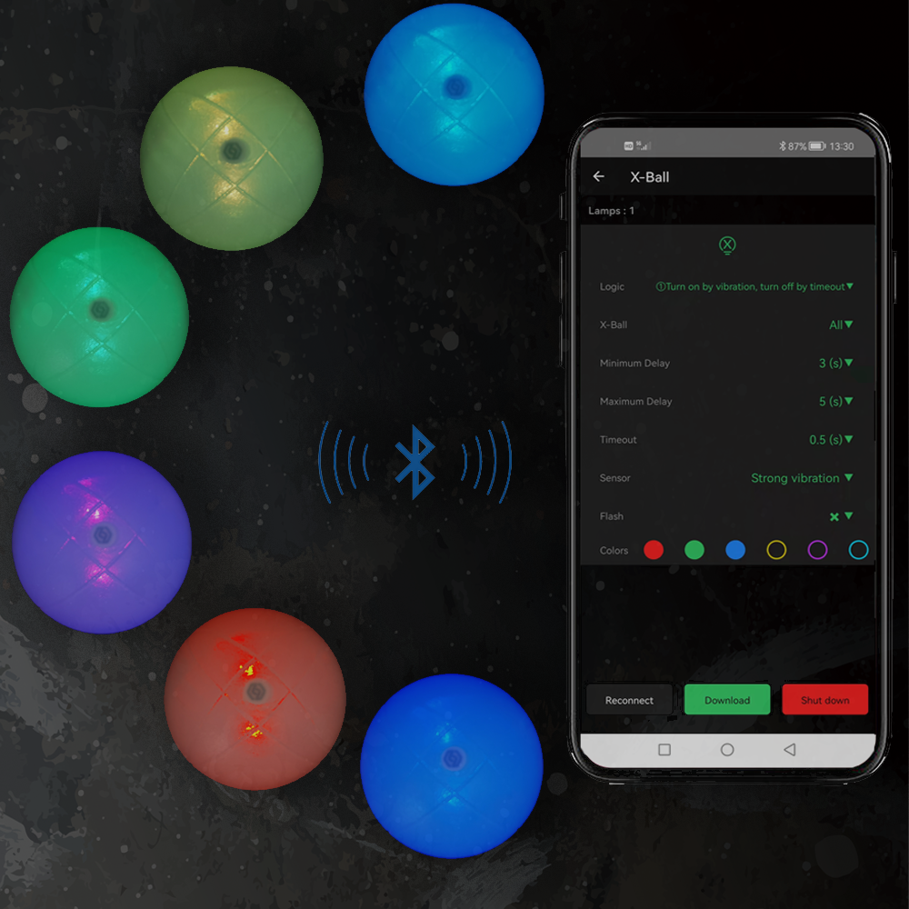 X-Ball Smart Reaction Ball: Enhance Hand-Eye Coordination, Agility, Speed, and Memory with Digital Sensor Technology