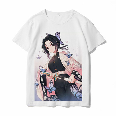 Demon Blade co-branded cartoon peripheral t-shirts clothing short sleeves COS class customized Tshirts