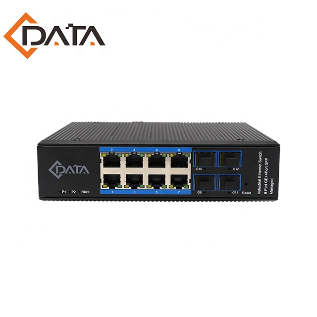 Управляемый коммутатор ETHERNET 8GE + 4SFP POE