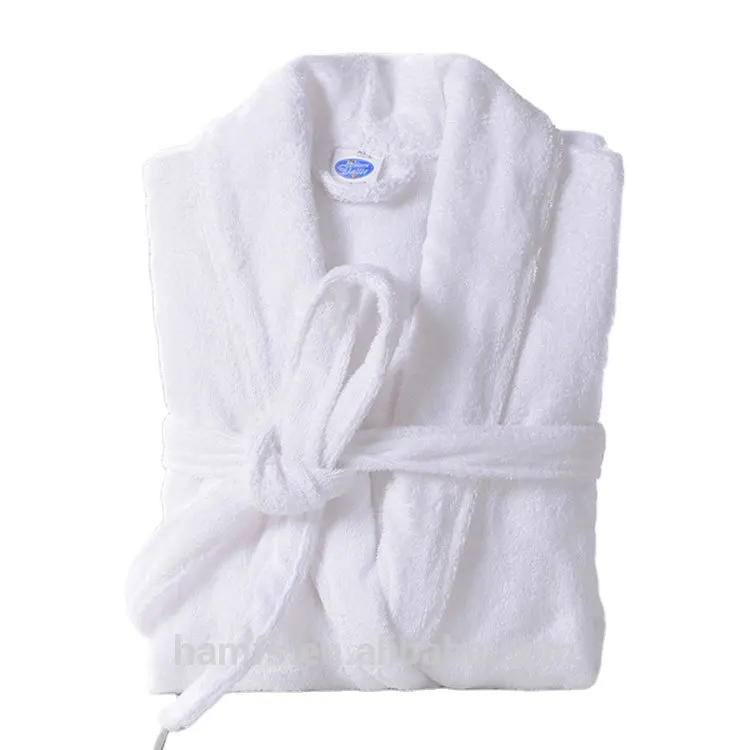 Wholesale cheap terry cloth bathrobe for hotels