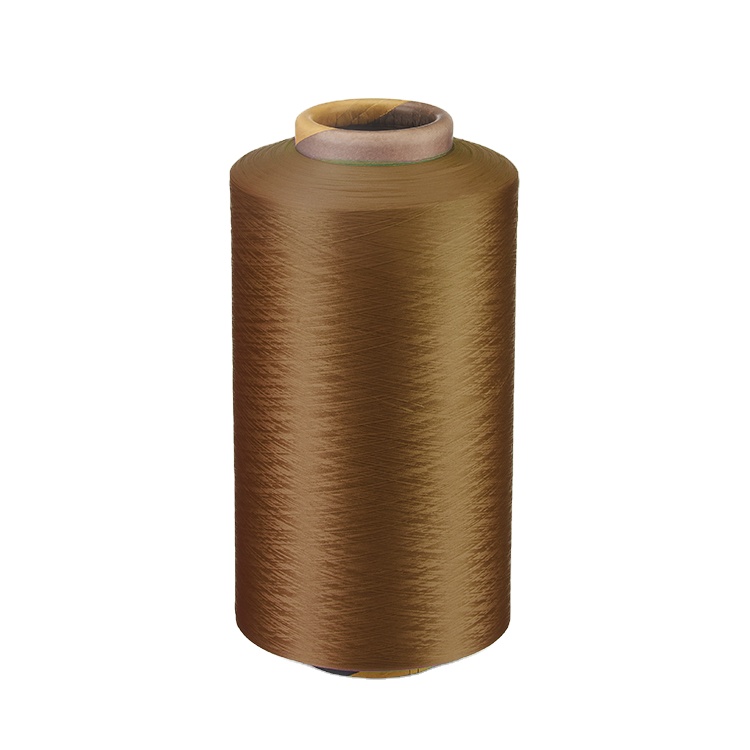 DTY polyester yarn dope dyed high filament HIM yarn for knitting