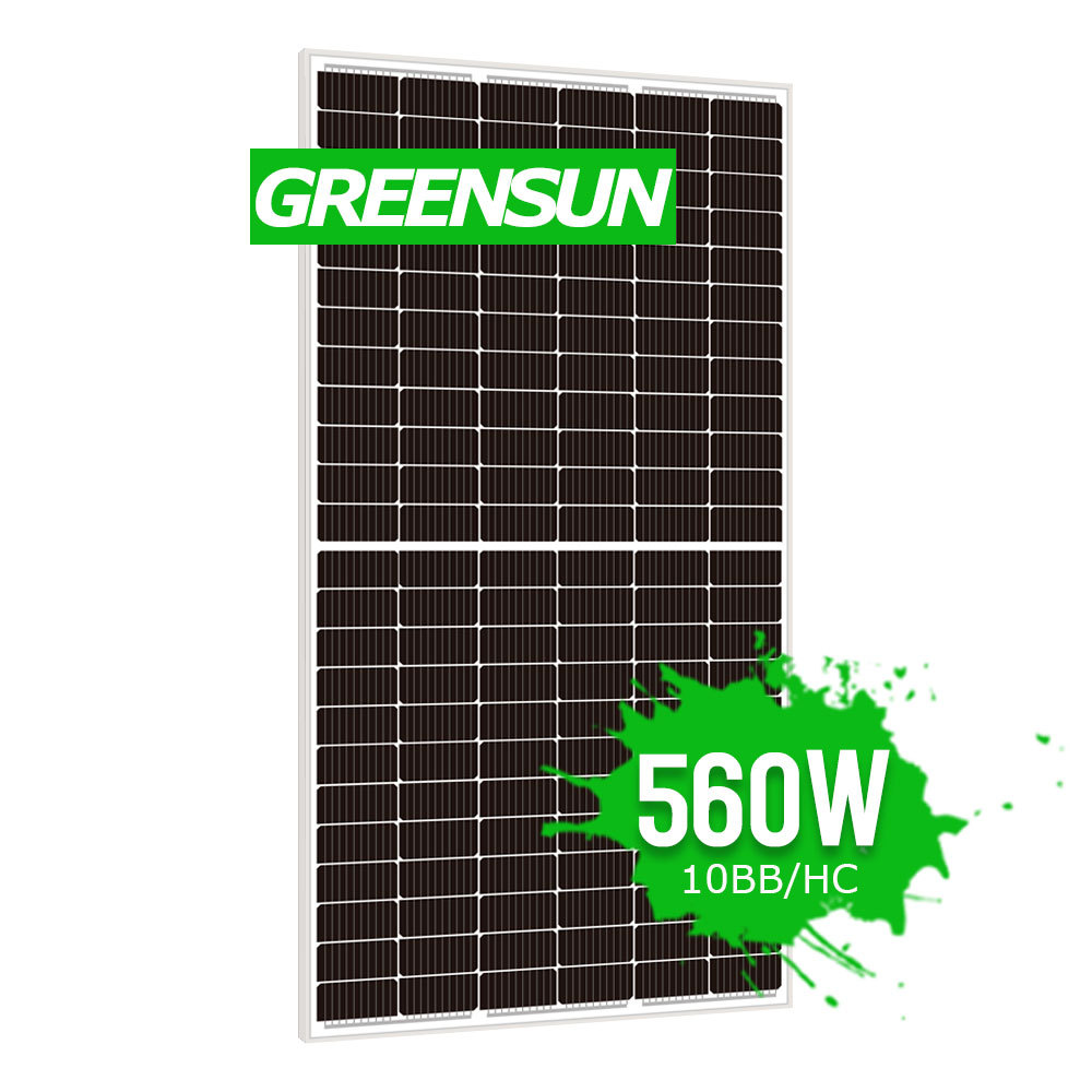 Fotovoltaico Panel 500W 550W Solar Plates PERC PV Module 5BB Photovoltaic Panel