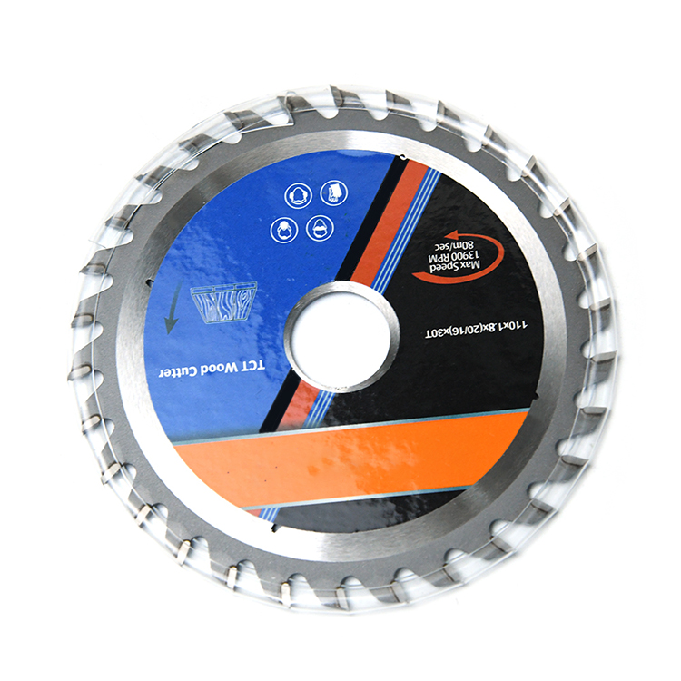 BORUI 4inch 110mm 30T/40T/60T TCT Carbide Steel Wood Cutter Circular Saw Blade For Cutting Wood