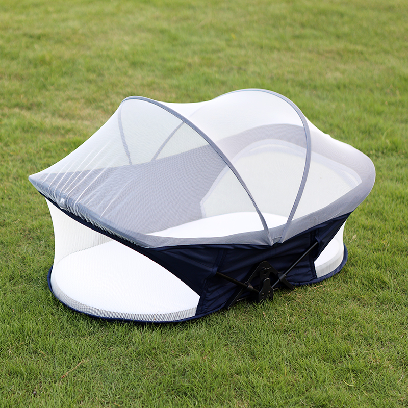US Standard Foldable Co Sleeper Baby Travel Bed Cot Bumper Portable Newborn Sleeping Crib With Net Mosquito