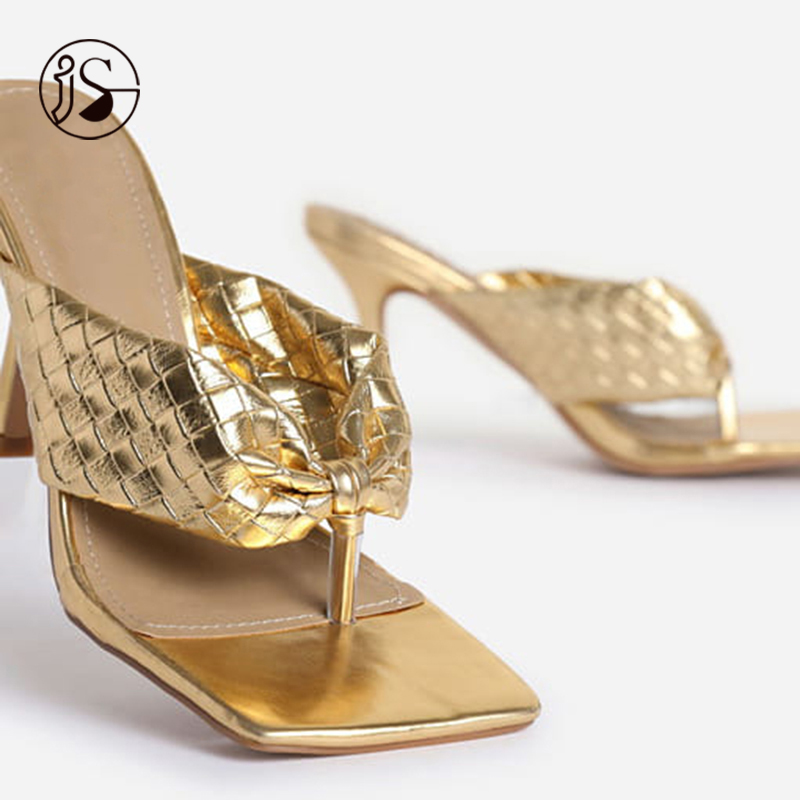 2021 Fashion high heels Ladies slipper flip flops women slippers