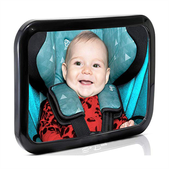 Safety back seat baby car mirror