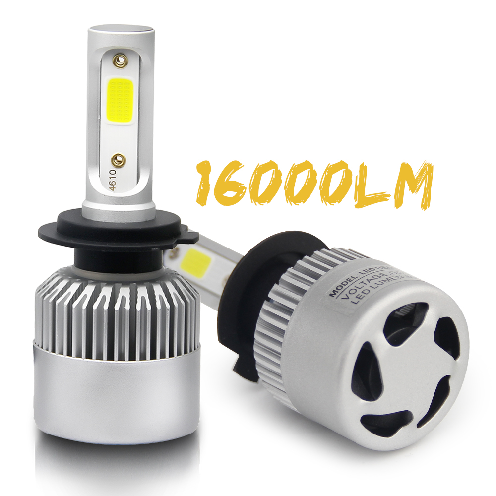 Autozone светодиодные лампы для фар 9005 двухцветные S2 H4 Led H7 желтые светодиодные лампы для автомобильных фар