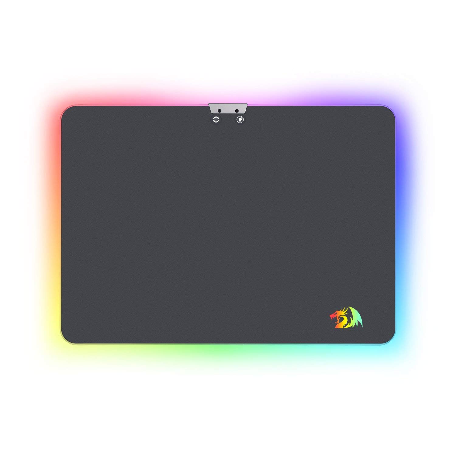 Проводной игровой коврик Redragon P010 с RGB-светодиодами, игровой коврик для мыши с принтом логотипа на заказ, коврик для мыши