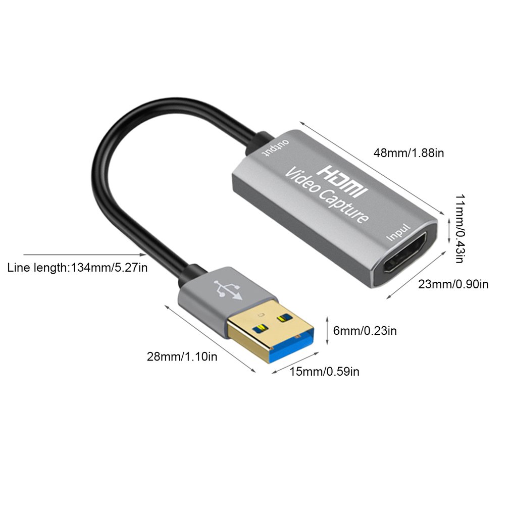 4k Hd mi-совместимый Usb 3,0 1080p 60fps игровой захват запись коробка для прямой трансляции видео Захват карты для Ps4 Hd-камеры