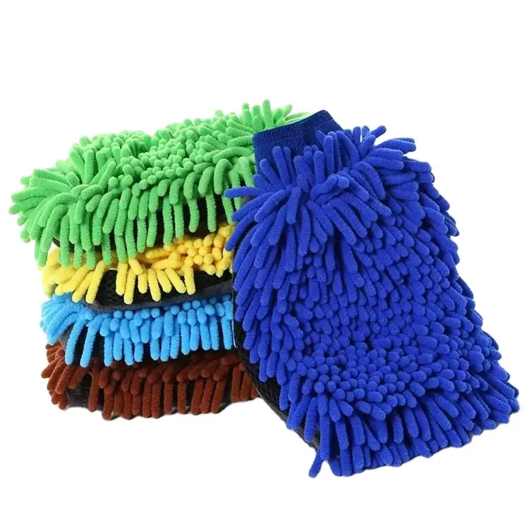 Машинная стирка из микрофибры, Плюшевые Перчатки Для Ухода За чисткой, улучшенные перчатки для чистки автомобилей без царапин
