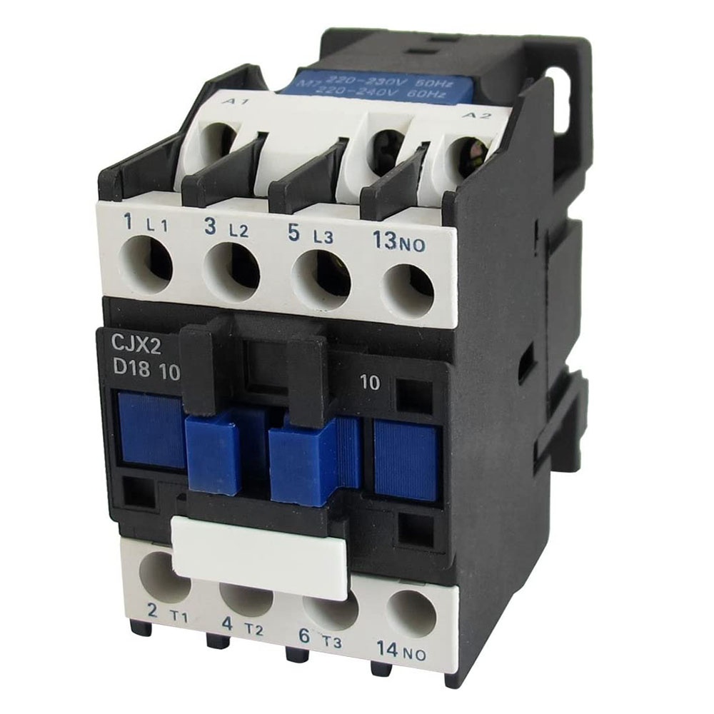 CJX2-1810 din-рейка 3 фазы 1NO контроллер двигателя переменного тока контактор
