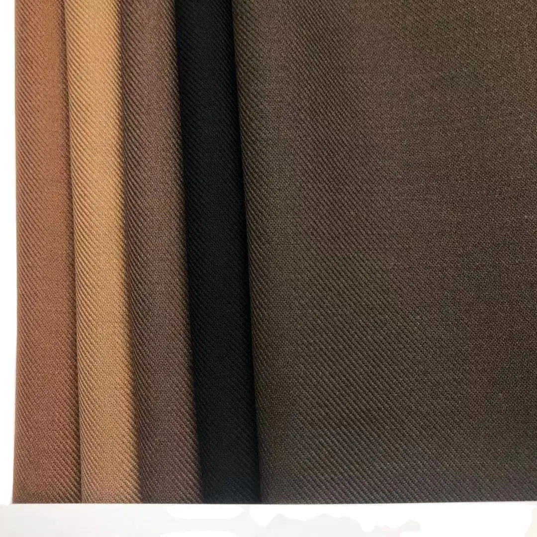520g/m 350gsm All Season 30%wool 53%polyester 17%rayon Worsted Twill Fabric