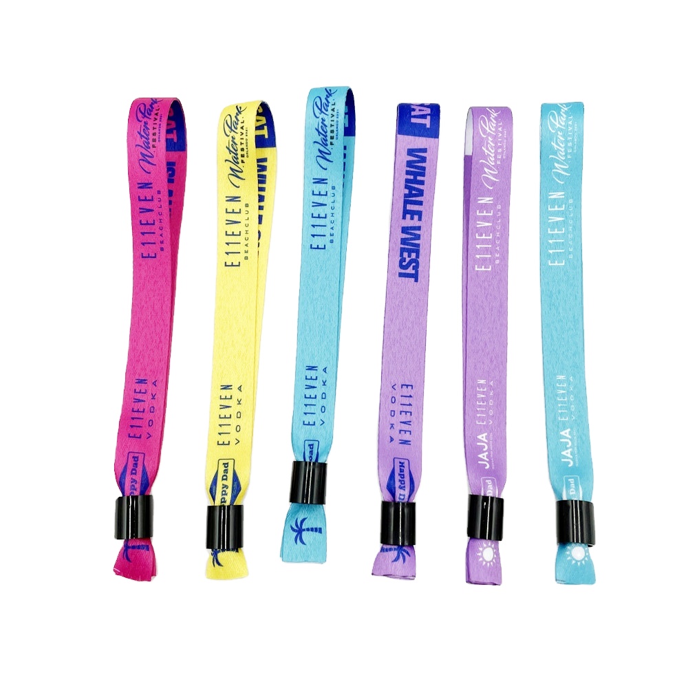 Factory supply custom logo lanyard Polyester sublimation wristband lanyard for event