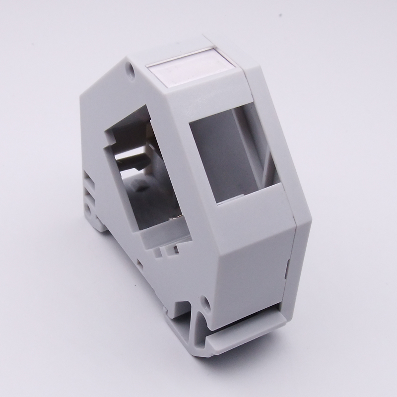 DG-SB068 DIN рейка крепление на выходе RJ45 Keystone Jack рамка для STP/UTP Cat.5e Cat.6 Cat.6A keystone jack держатель