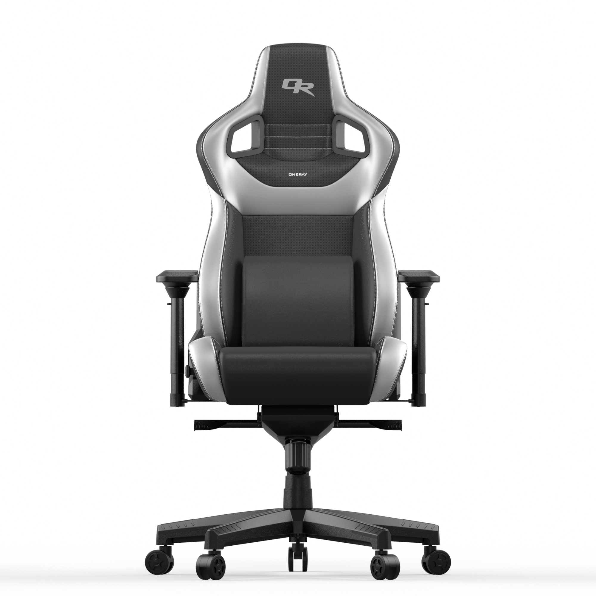 ONERAY Brand recruitment Silver Grey Combat Style Luxury Game Racing Chair E-sports Game office gaming chair