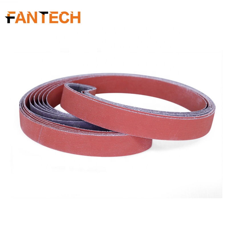 Высококачественный абразивный шлифовальный ремень Fantech, 50x1220 мм, зернистость P40, циркониевый керамический материал