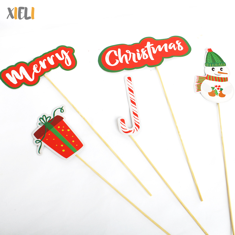 Christmas Party Christmas Photo Booth Props Holiday Photo Booth Selfie Props Photography Props