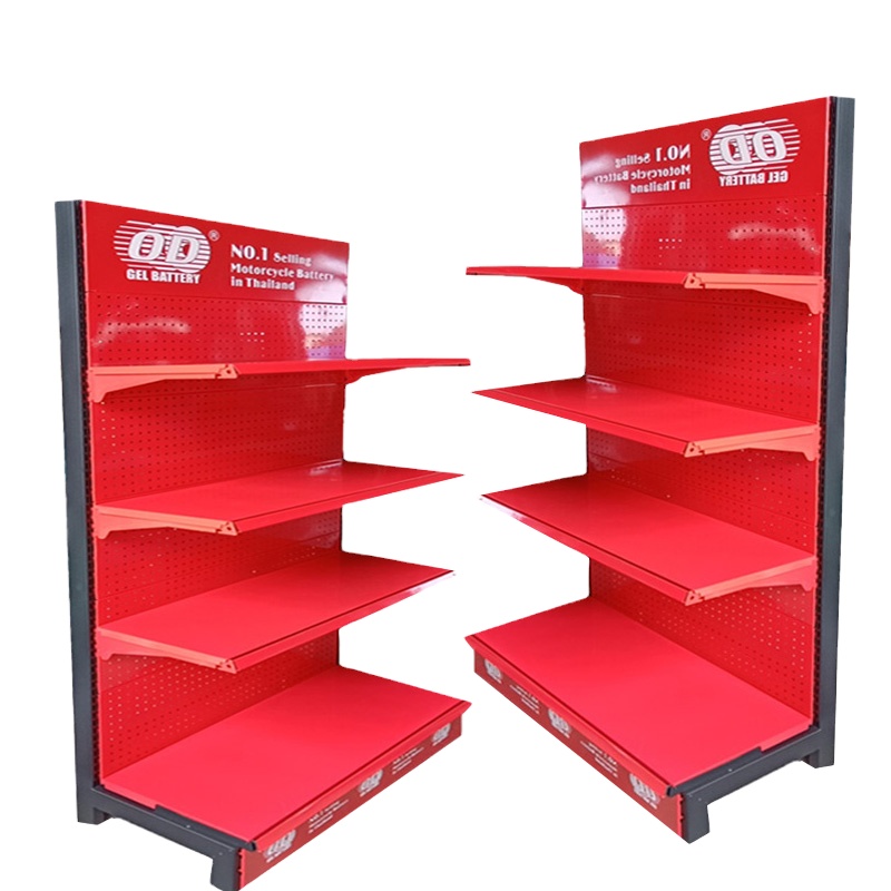 Retail store shelves can be customized to the size of store shelves display basket shelves