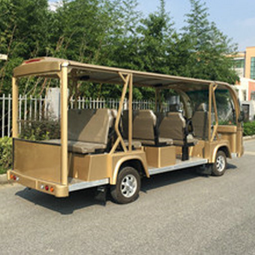 Top selling electric car electric car truck mini shuttle tourist bus 14 electric sightseeing tourist car