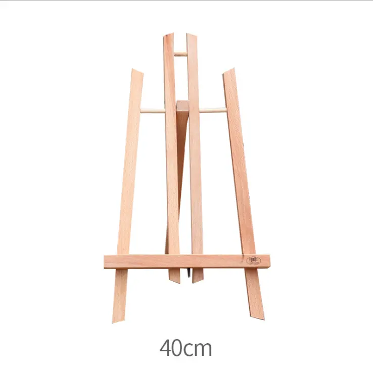 2023  High quality 40cm Tall Tabletop Display BeechWood Easel for  wedding or advertisement