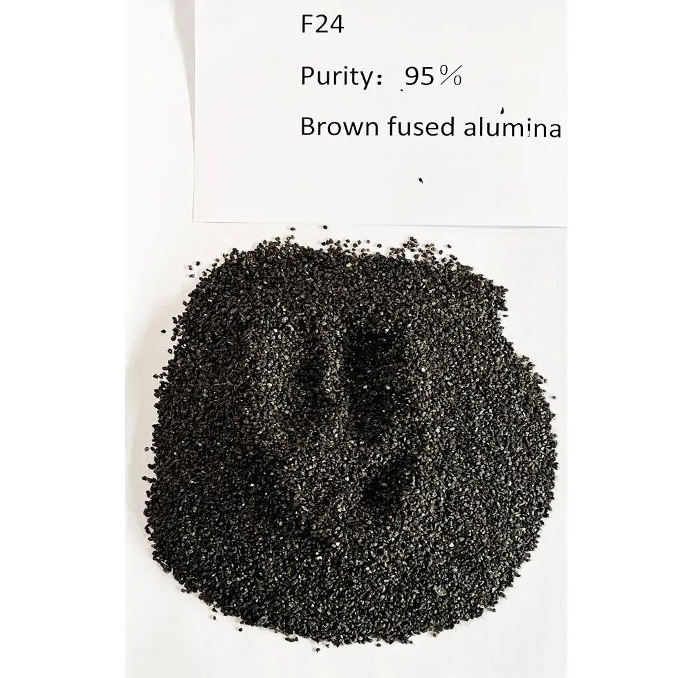 95 Purity abrasive brown corundum brown fused alumina refractory