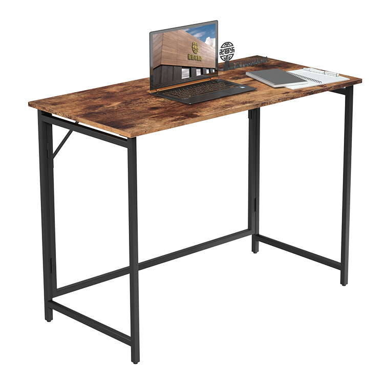 2021 Cheap Vintage Saving Space Home Office escritorio plegable Foldable Writing Study Work Desk Folding Computer Desk