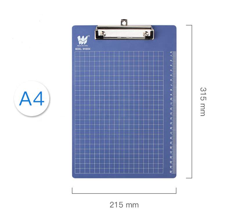 Creative Design Clipboard, Menu Folder, Writing Board Clip, Paper Pad for A4 and Letter Size Business, Office, School