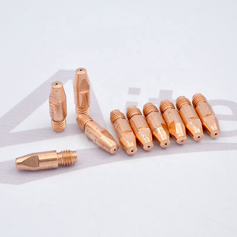 Binzel 36KD 40KD 501D расходные материалы Контактный наконечник MIG Сварочная горелка аксессуары M8x30mmx0.8 1,0 1,2 1,4 1,6 Контактный наконечник