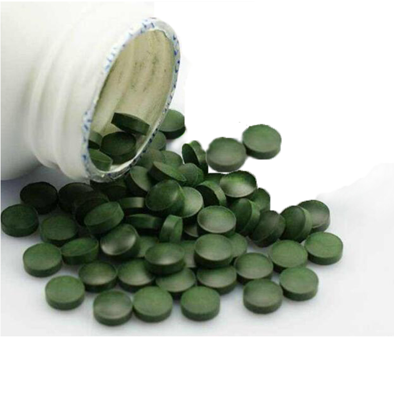 Organic spirulina 500 mg fish food tablets spirulina and chlorella tablets