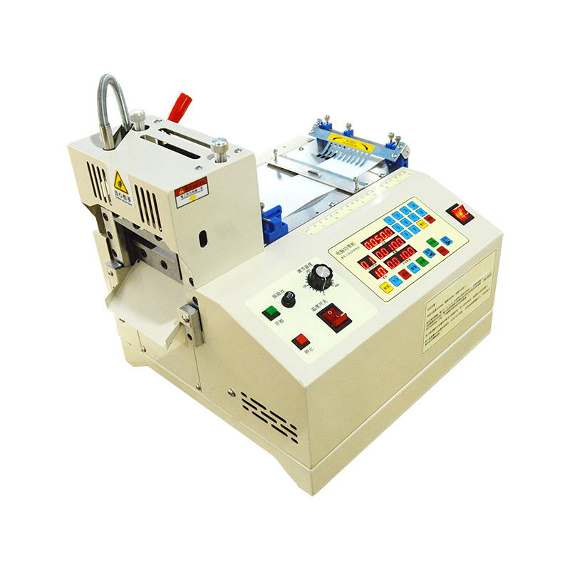 small Computer hot cutting nylon polyester webbing strap belt cutting machine
