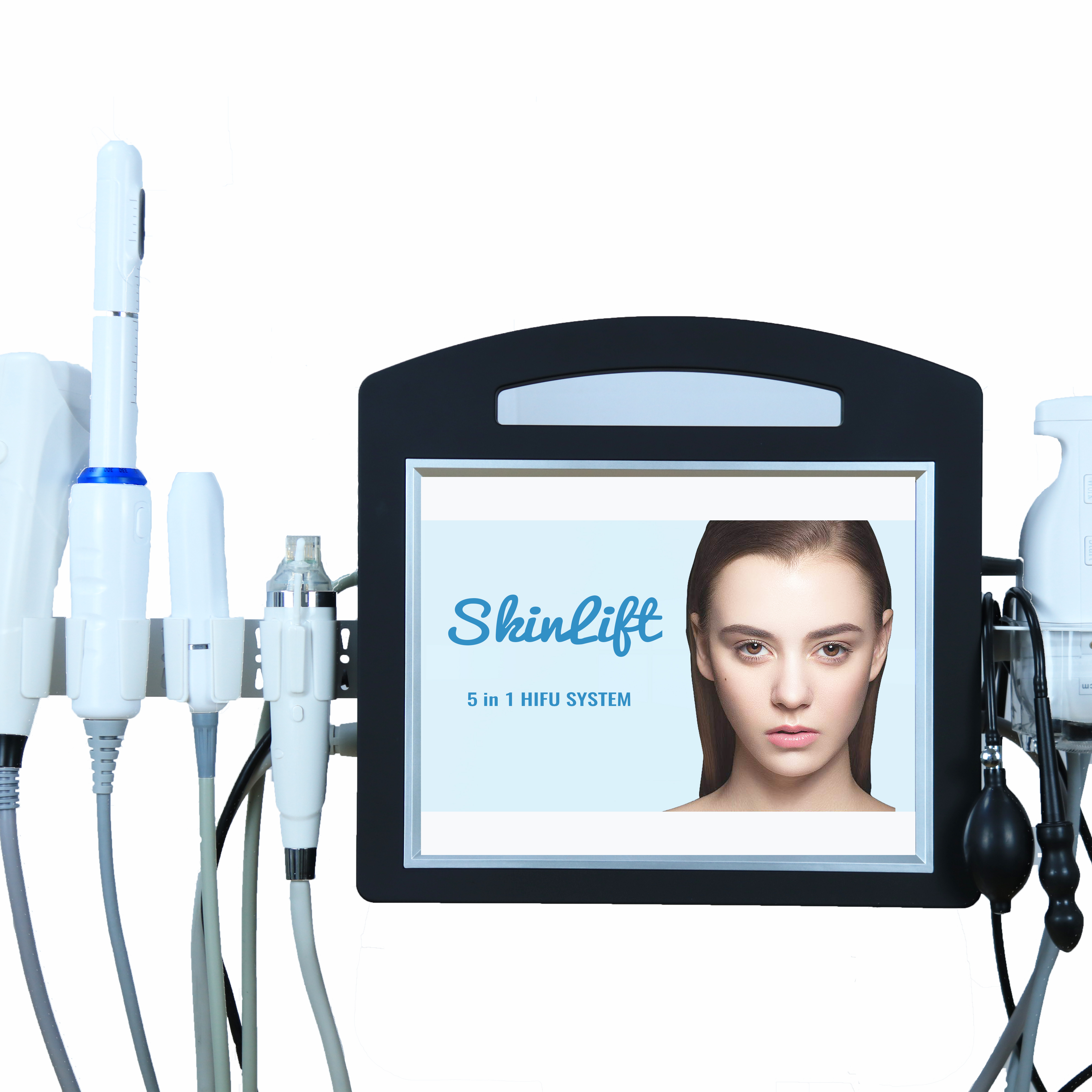 5D HIFU машина с радарной резьбой + 4D мульти-ряд + Liposonic + вагинальная герметичность + функции обнаружения