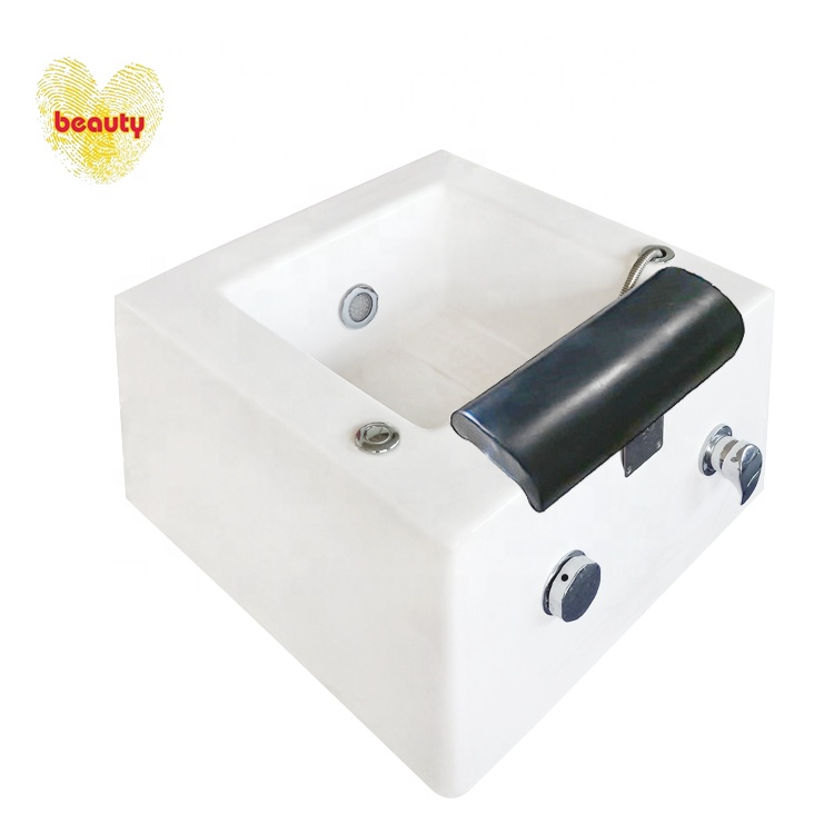 Beauty Nail Salon Electric Whirlpool Pipeless Jet Foot Spa Bath Salon Manicure Pedicure Sink acrylic footbath