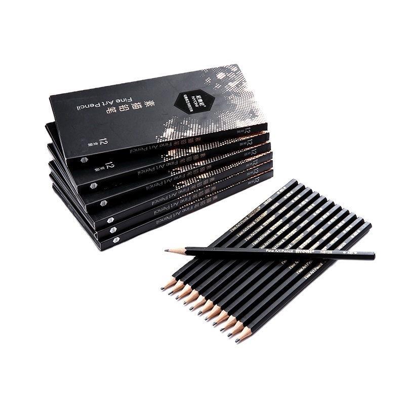 Professional Pencils For Sketching Art Drawing Pencil Black Stationary Pens
