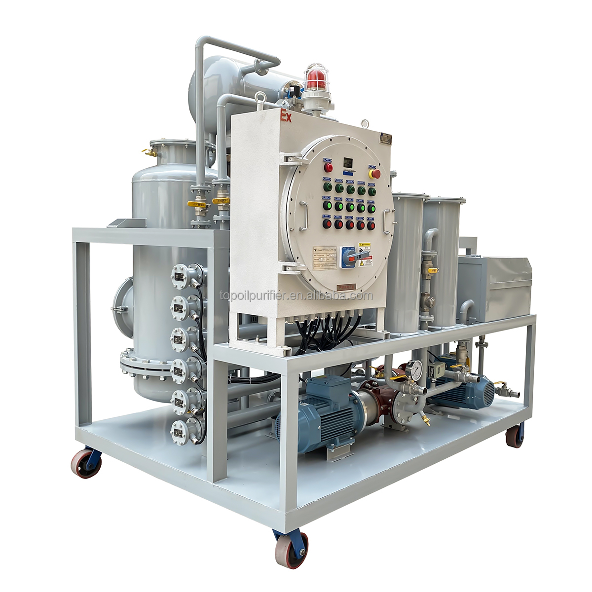 Diesel Fuel Oil Decoloration Recycling System Black Oil Blench Machine