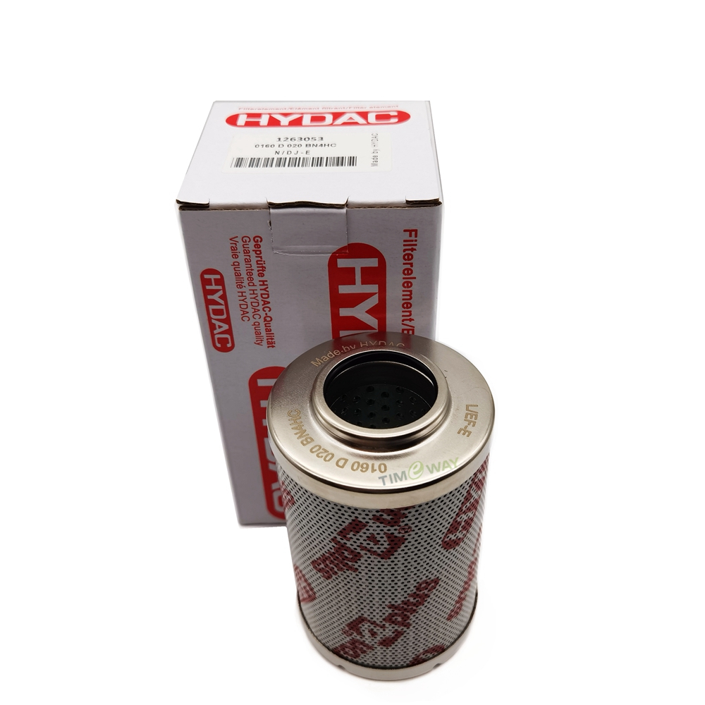 Replace HYDAC filter elements 0160D020BN4HC