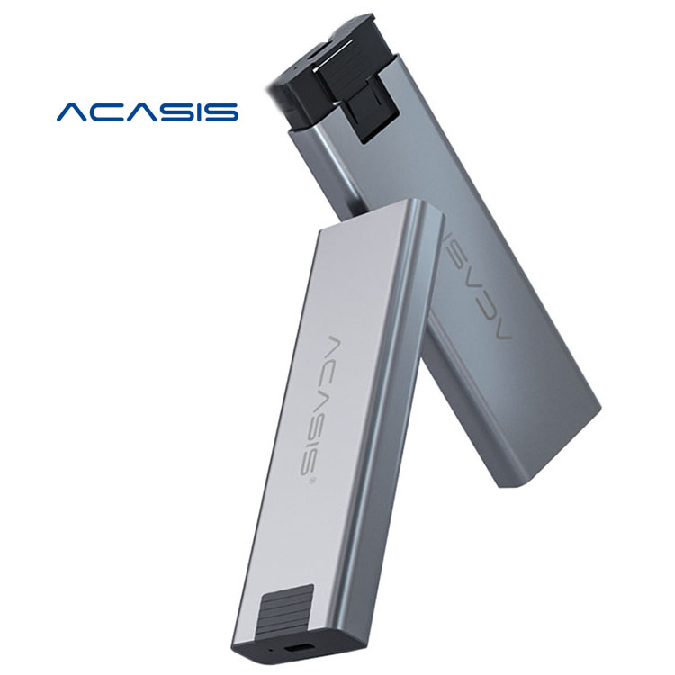 Корпус для внешнего твердотельного накопителя ACASIS M.2, USB 3,1 gen2, Type C, Micro USB