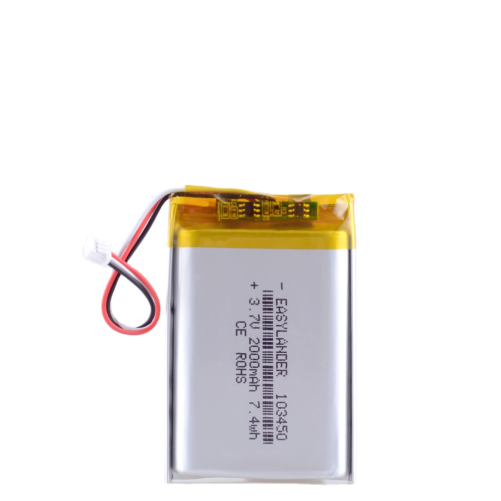 103450 3,7 V 2000mah JST PH 1,25 3P 103450 3,7 V 2000mAh Lipo полимерные литиевые аккумуляторы для gps-навигатора GPS MP5