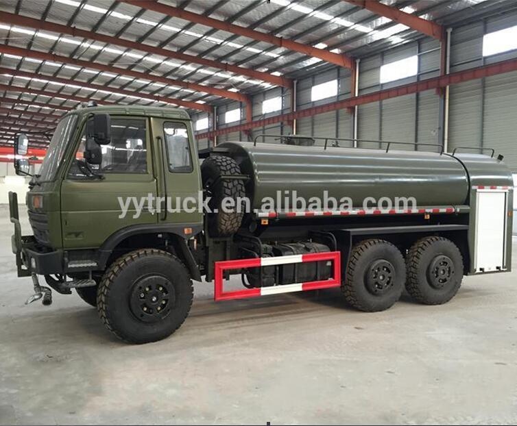 Пожарный двигатель Dongfeng EQ5165G 6x6 емкость 10000 л