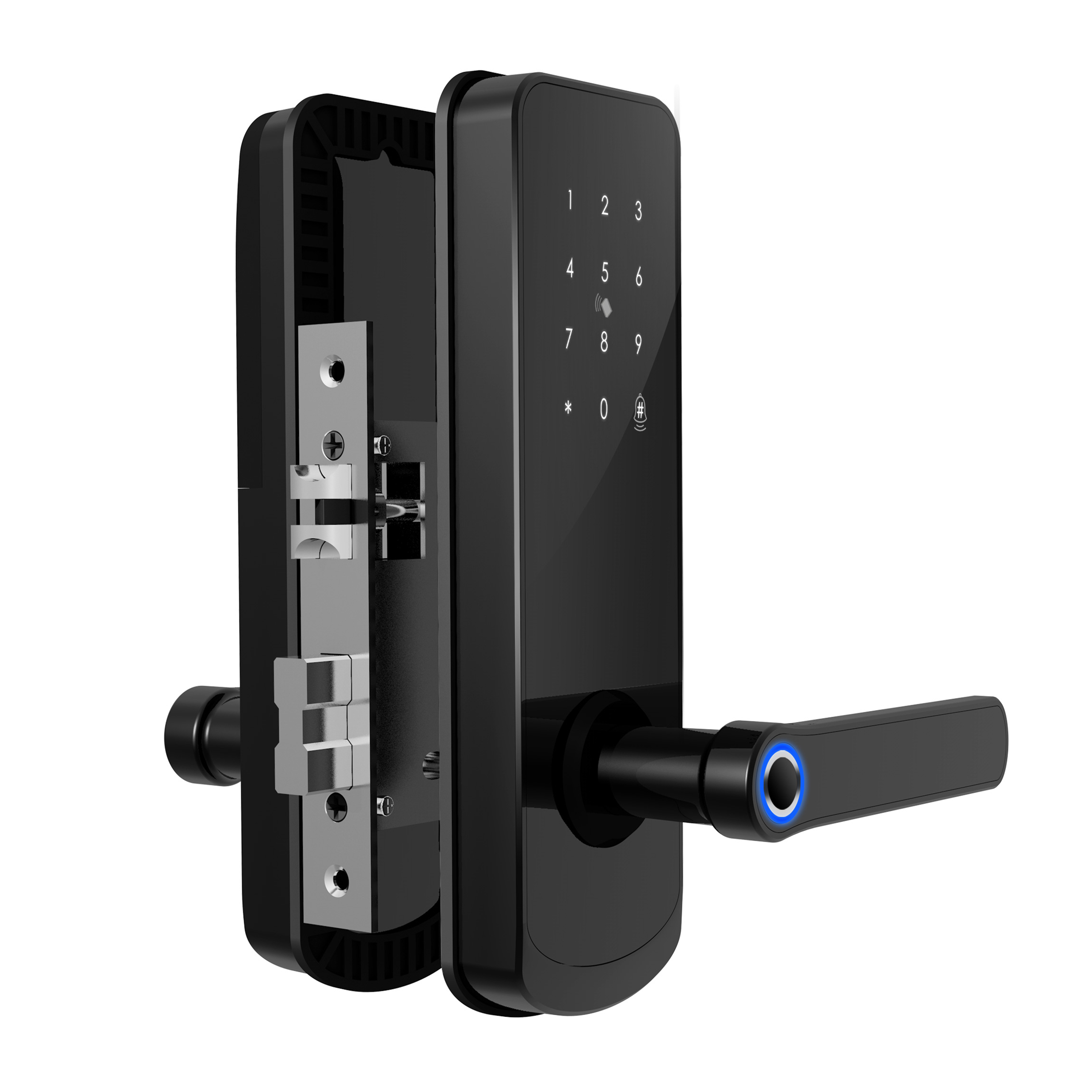 Unizec домашний офис bluetooth wifi дверной замок, дверной замок Производитель, дверной замок пароль