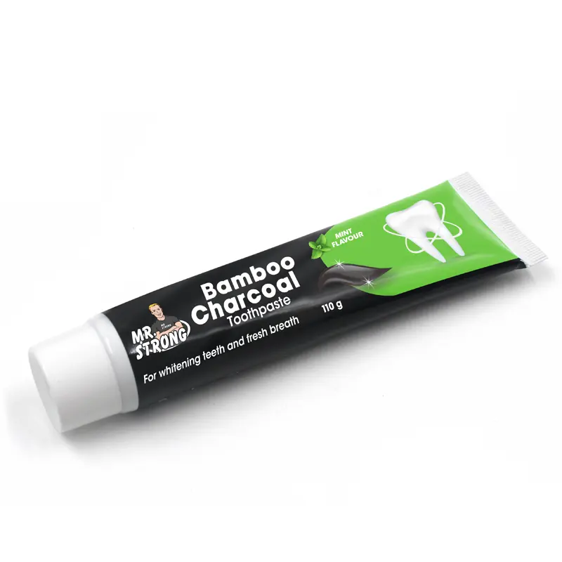 Bamboo Charcoal Organic Toothpaste Made In China To Prevent Oral Diseases Whiten Teeth