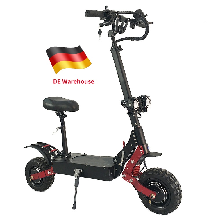 60v 5600w Powerful Electric Scooter China fast 65km/h With Fat Tires 2 Wheels Off-road Electrical Scooter Foldable