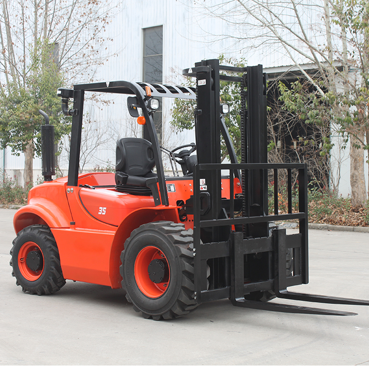 Everun бренд Китай 4wd CE сертифицированный ERTF35 3.5Ton промышленный внедорожный дом использование умный дизельный мини-погрузчик Дифференциальный