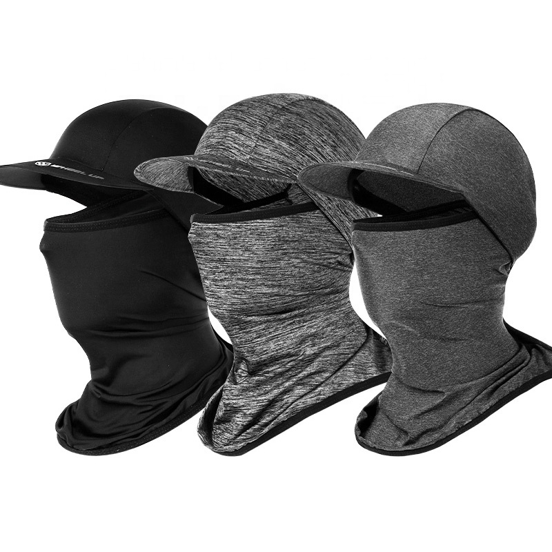 WHEEL UP Summer Sun Protection Mask Balaclava Hood Outdoor Sports Full Face Cycling Hat