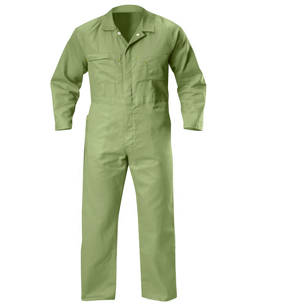 Protective Clothing Reasonable Price structure work clothing grey cotton coverall labour suits 100% Cotton Safety Coverall suit